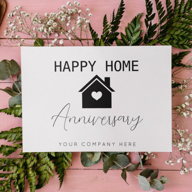Happy Home Anniversary Realty Card (Creator Uploaded)
