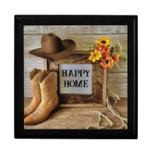 Happy Home Cowgirl Cowboy Style With Cowboy Boots