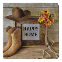 Happy Home Cowgirl Cowboy Style With Cowboy Boots