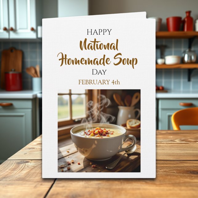 Happy Homemade Soup Day | February 4th Card (Creator Uploaded)