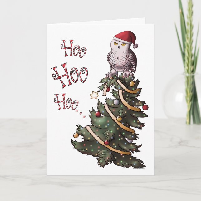 Happy Hoolidays Card (Front)