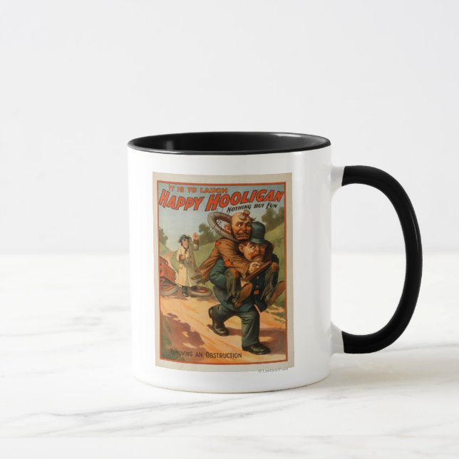 Happy Hooligan "It is to Laugh" Theatre Poster Mug (Right)