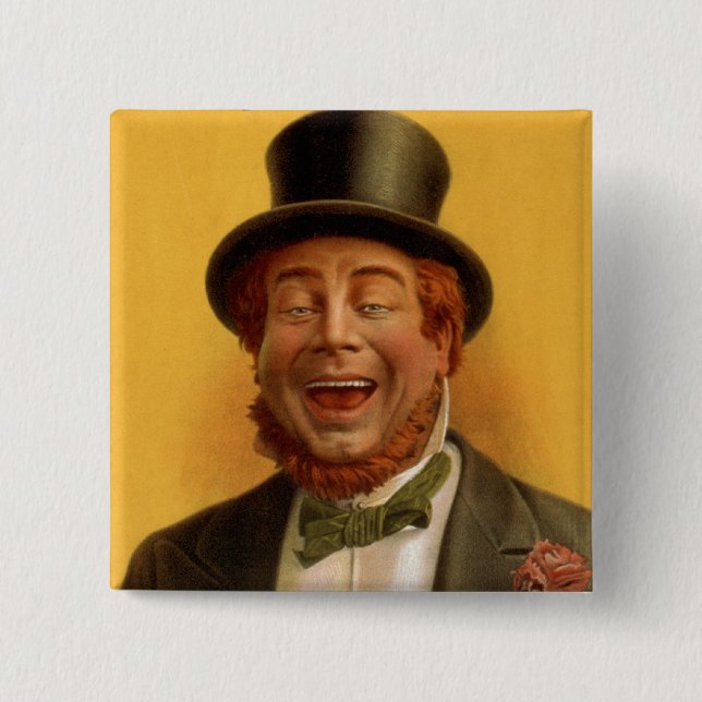 Happy Hooligan's Trip Around the World Pinback Button (Front)