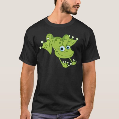 Happy Hopping Frog T_Shirt