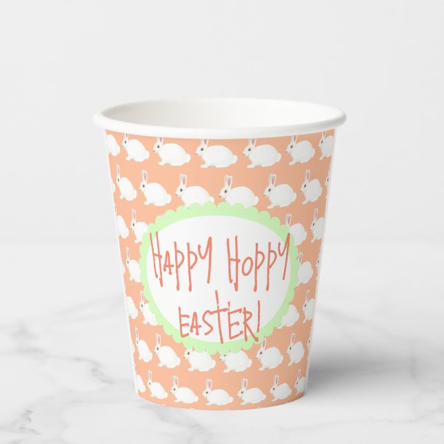 Happy Hoppy Easter Paper cup (Front)