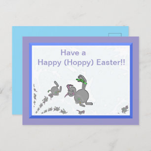 Happy (Hoppy) Easter Postcard