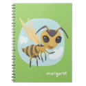 Happy Hornet Spiral Notebooks