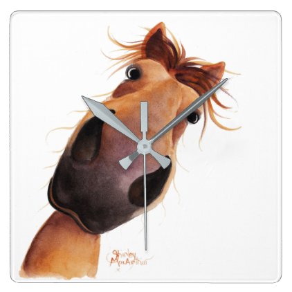 Happy Horse &#39; MAD MAX &#39; on a Wall Clock