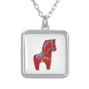 Happy horse necklace