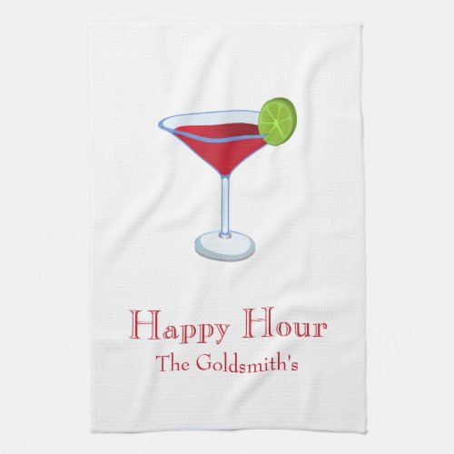 Happy Hour Bar Kitchen Towel