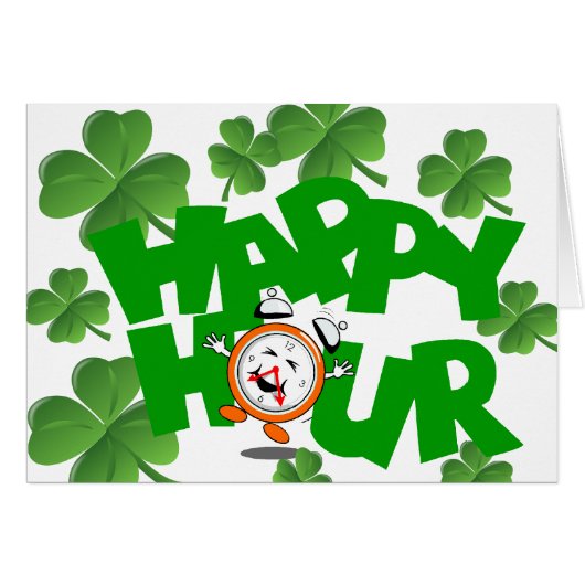 Happy hour cards (Front Horizontal)