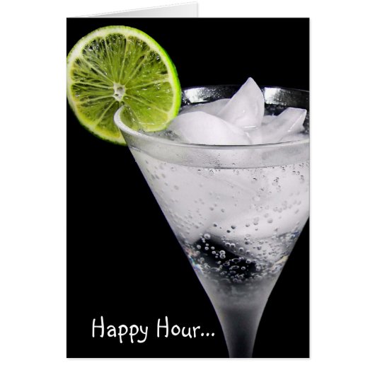 Happy Hour Cards (Front)