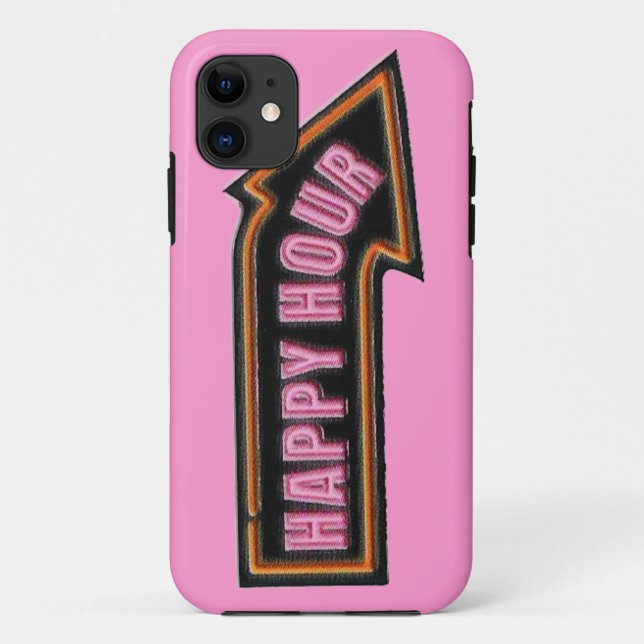 Happy Hour Case-Mate iPhone Case (Back)