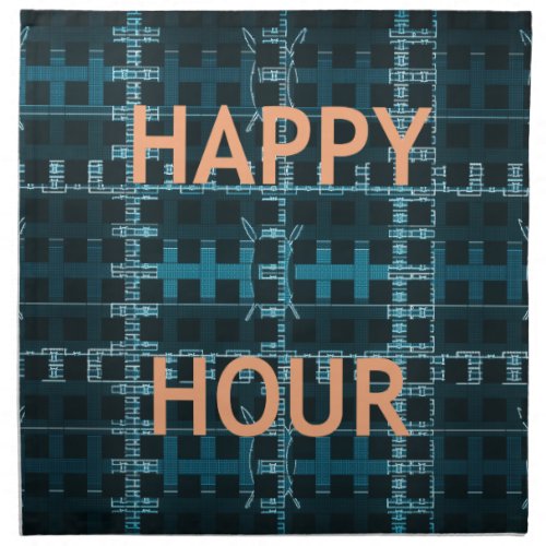 Happy Hour Cloth Napkin