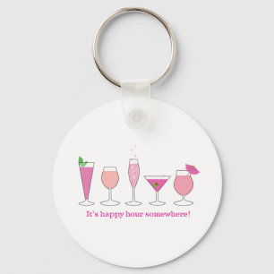 happy hour keychain