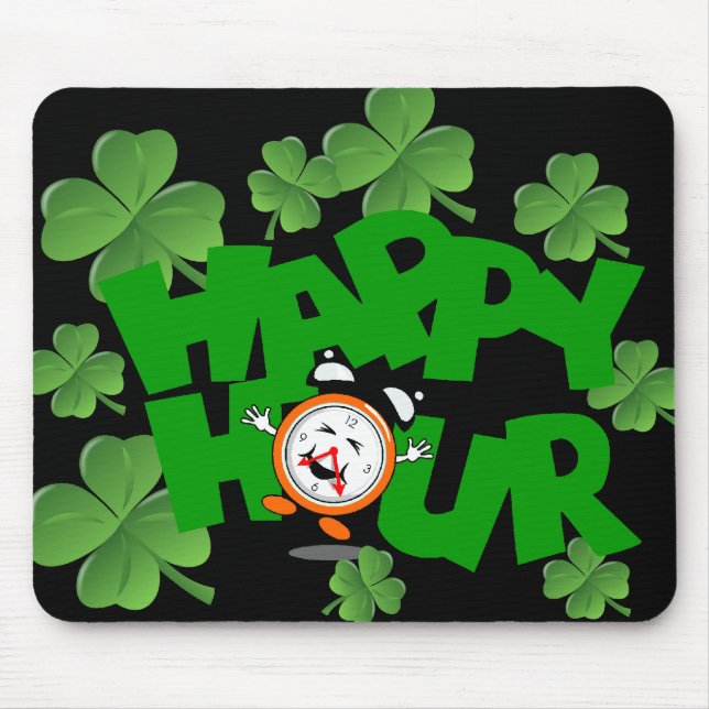 Happy hour mouse pad (Front)