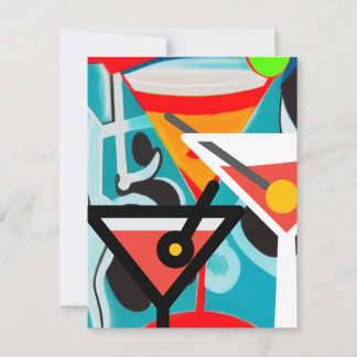 Happy Hour Note Card