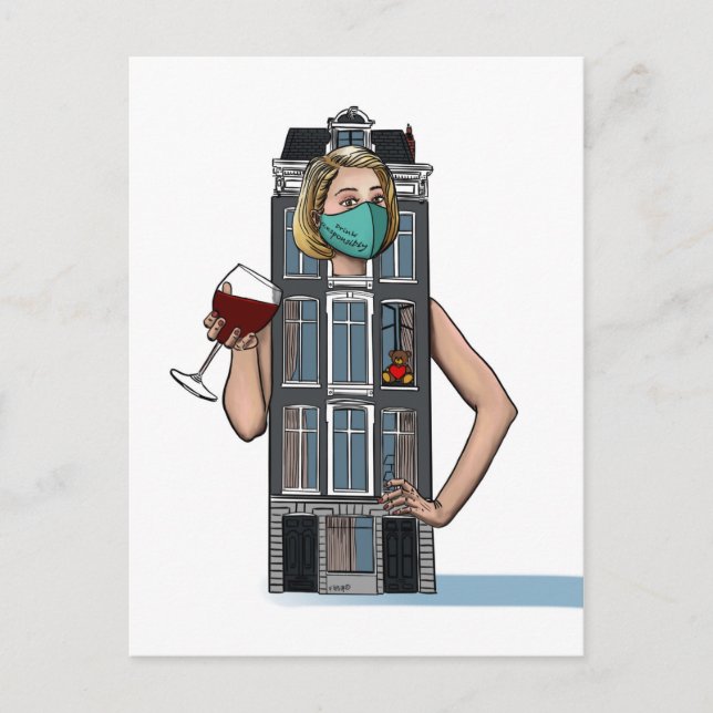 "Happy Hour" Postcard (Front)