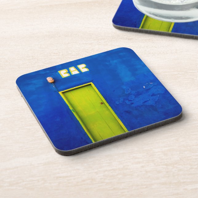 Happy hours beverage coaster (Left Side)