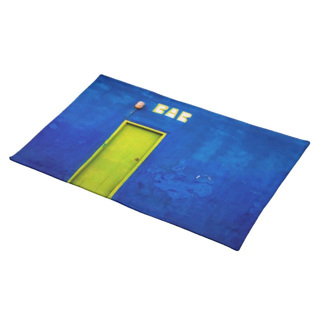 Happy hours cloth placemat (On Table)