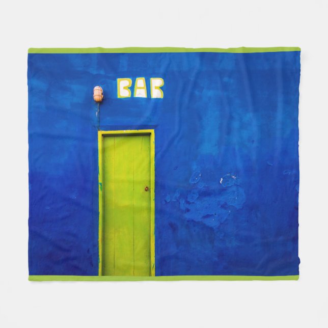 Happy hours fleece blanket (Front (Horizontal))