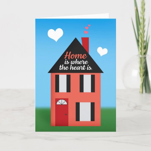 Happy House Anniversary From Real Estate Agent Holiday Card