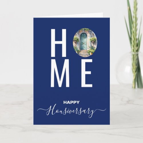 Happy house anniversary housiversary referral card