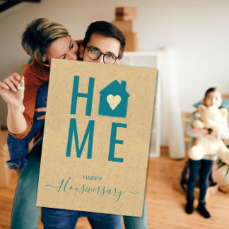 Happy house anniversary housiversary referral card