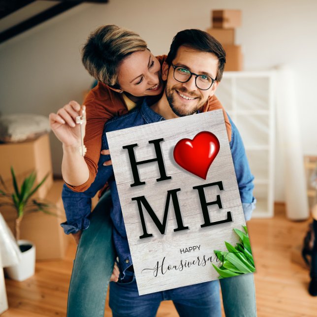 Happy house anniversary housiversary referral card (Creator Uploaded)