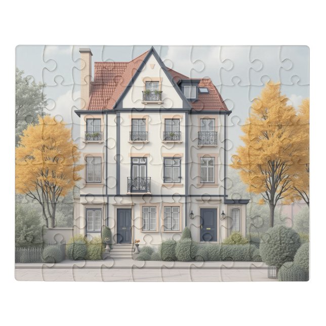 Happy house jigsaw puzzle (Puzzle Horizontal)