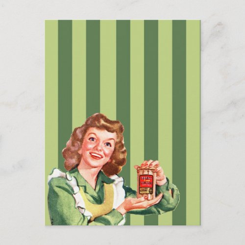 Happy House Wife Postcard