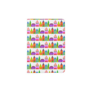 happy houses passport cover case