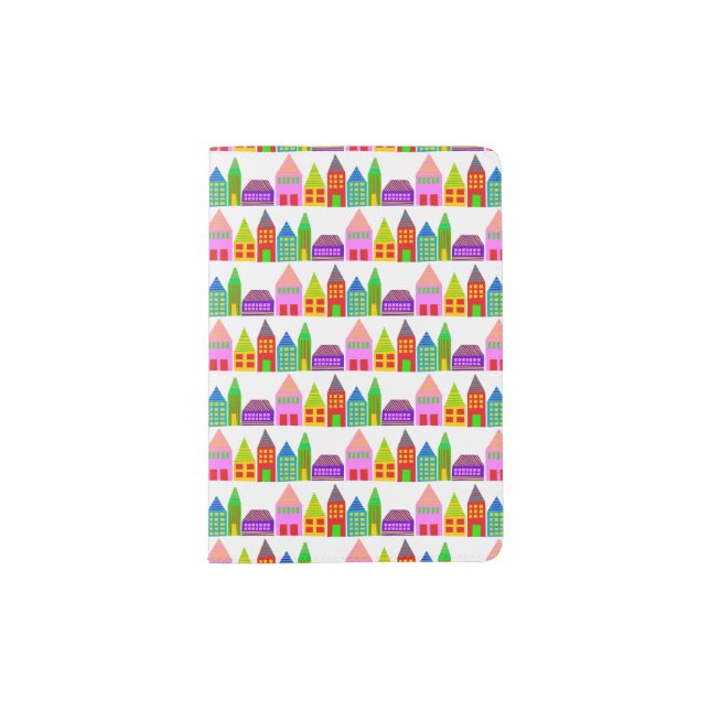 happy houses passport cover case (Front)