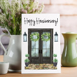 Happy Housiversary Front Door Home Anniversary Card