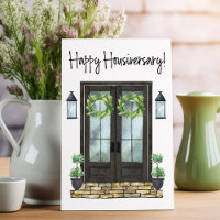 Happy Housiversary Front Door Home Anniversary