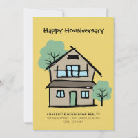 Happy Housiversary Modern Client Home Anniversary