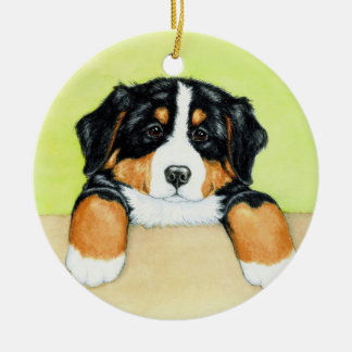 Happy Howl-idays Ceramic Ornament
