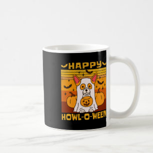 Happy Howl-o-ween Corgi Halloween Costume  Coffee Mug