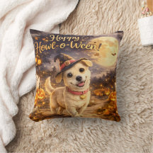 Happy Howl-o-Ween Cute Dog Halloween Design