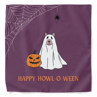 🎃 Happy Howl-o-ween Dog Bandana