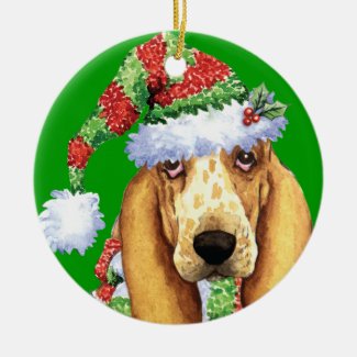 Basset Hound Christmas Ornaments - Doggie Confidential