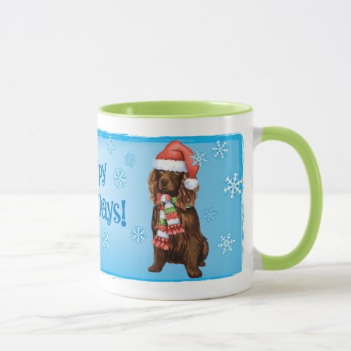 Happy Howliday Boykin Spaniel Mug