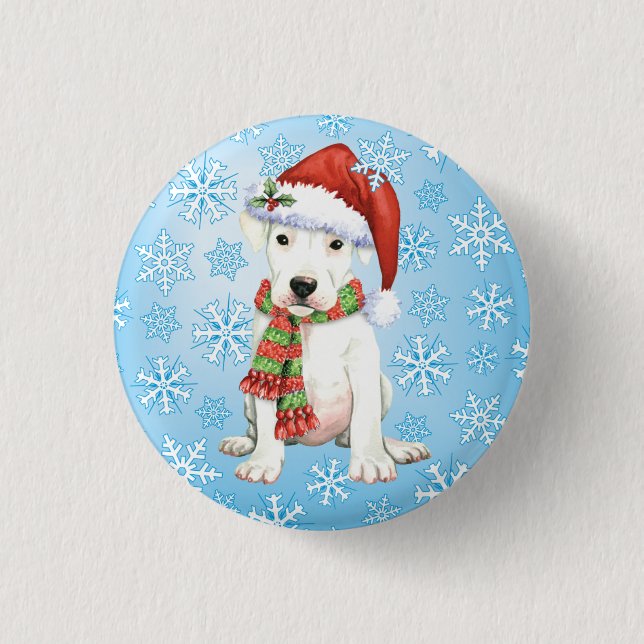 Happy Howliday Dogo Button (Front)
