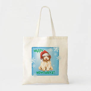 Happy Howliday Lagotto Romagnolo Tote Bag