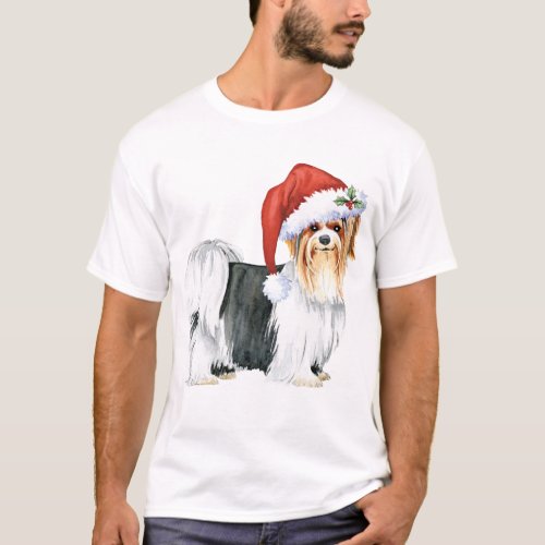 Happy Howlidays Biewer Terrier T_Shirt