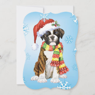 Happy Howlidays Boxer Holiday Card