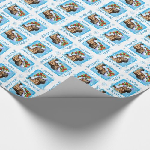 Happy Howlidays Cane Corso Wrapping Paper