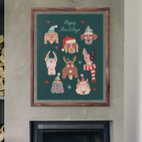 Happy Howlidays Christmas Dog Holiday