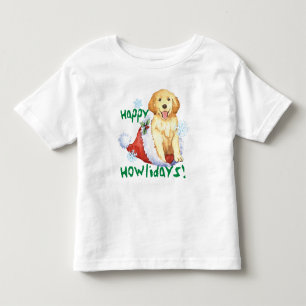 Happy Howlidays Golden Retriever T-Shirt
