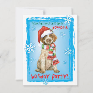 Happy Howlidays Griffon Invitation